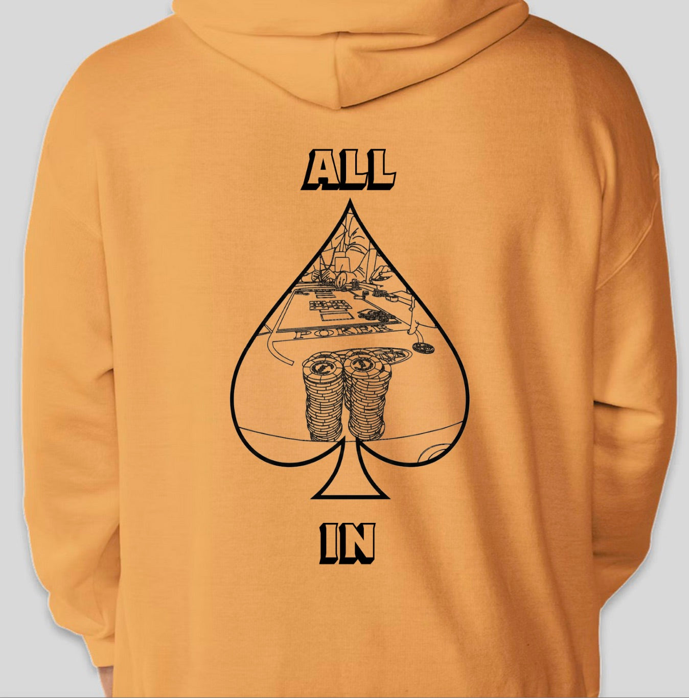 ALL IN hoodie by LivALil "Spades"