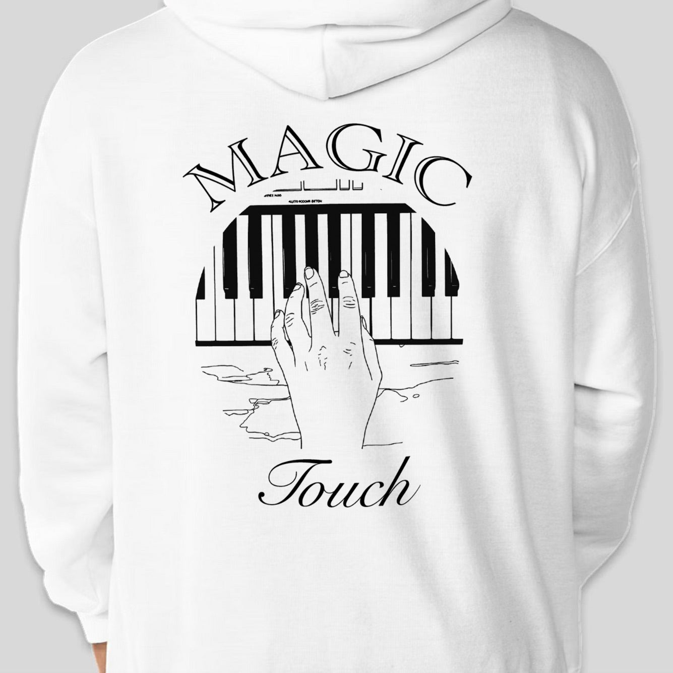 Magic Touch Hoodie "Piano Ma'am"